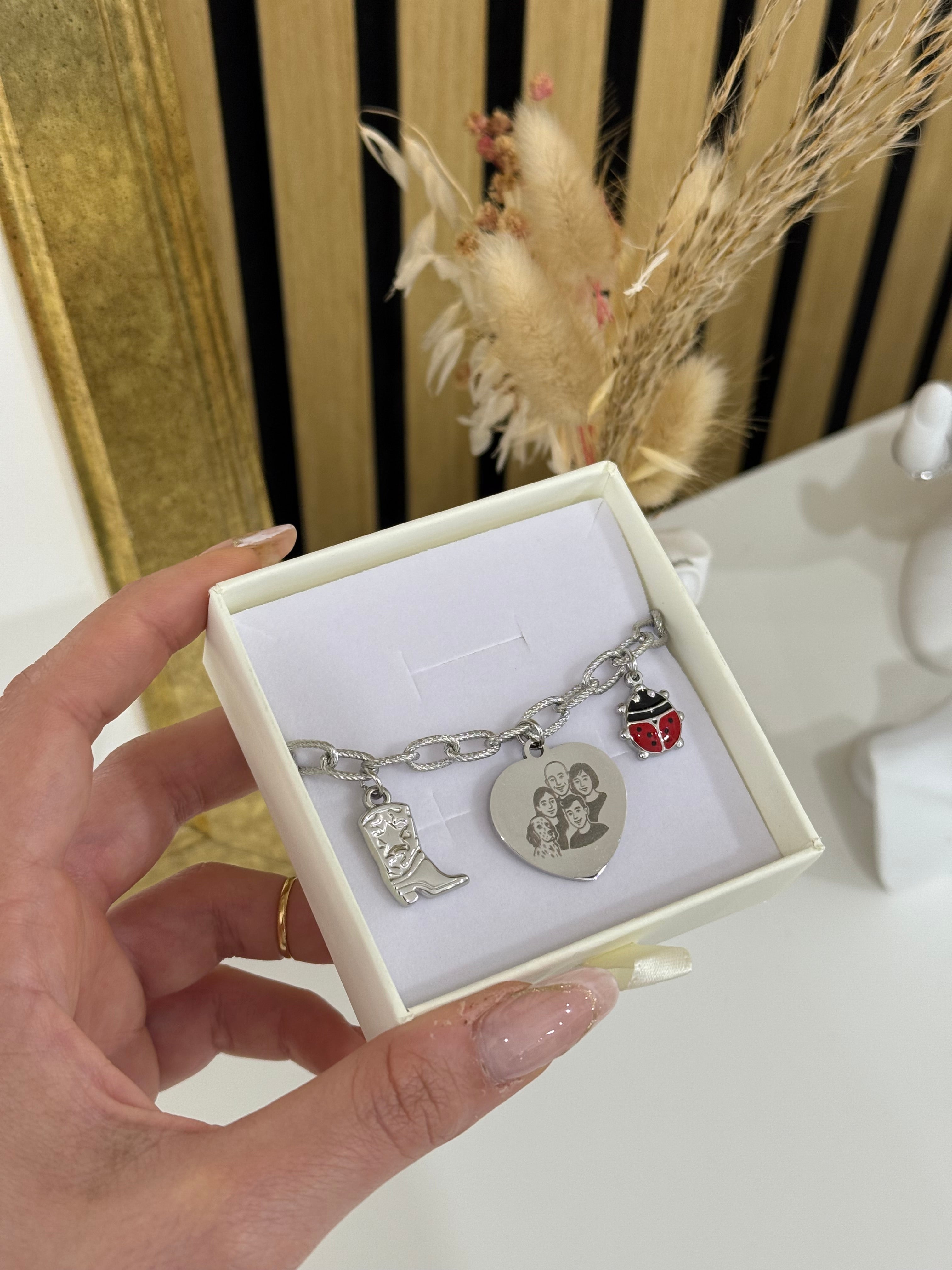 Base Bracciale Atena personalizzabile - Bilè