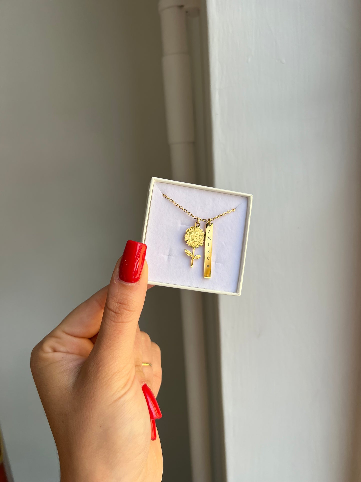Collana Girasole personalizzata
