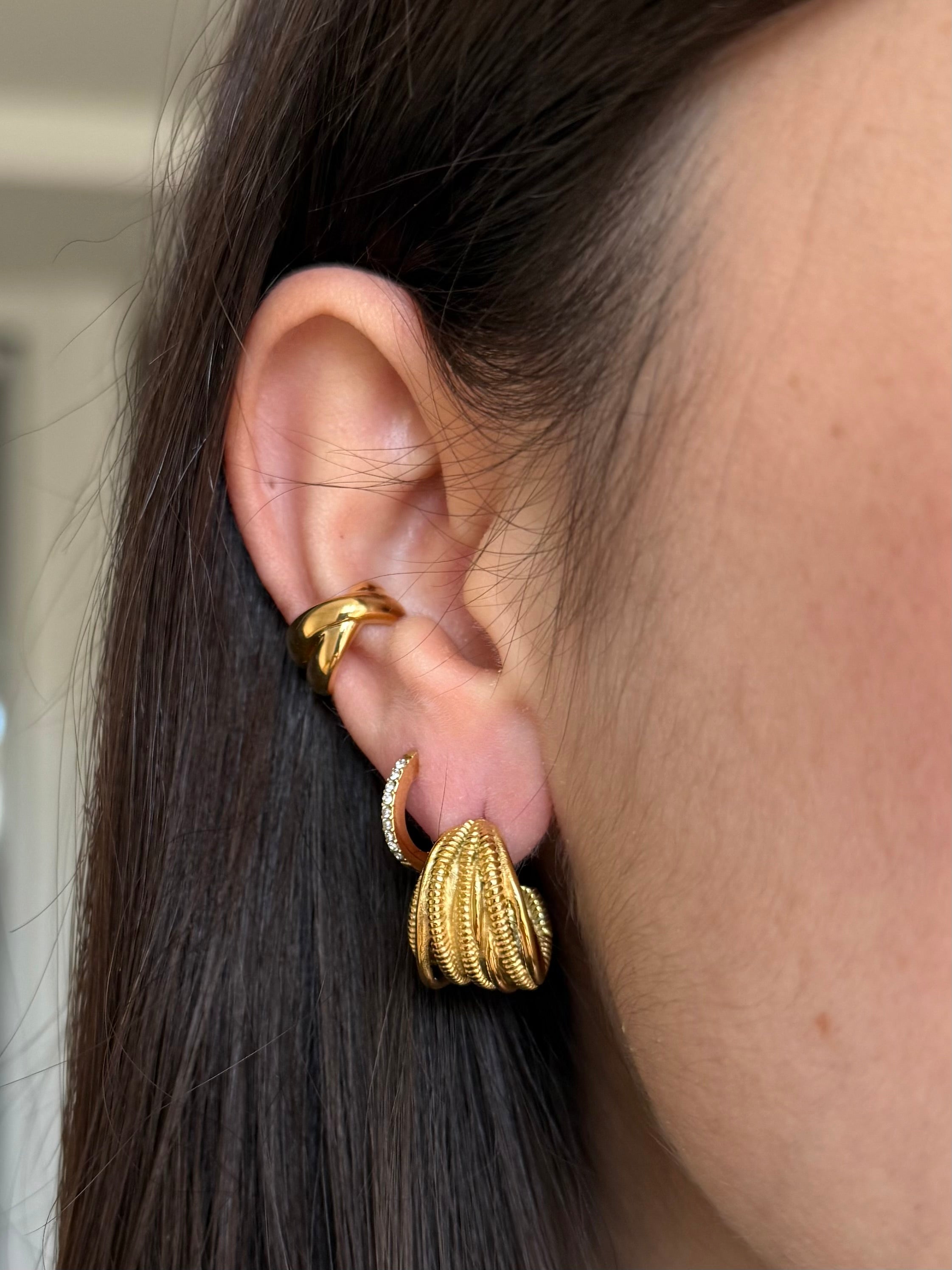 Cerchietti zirconati ultra Slim unisex - Bilè