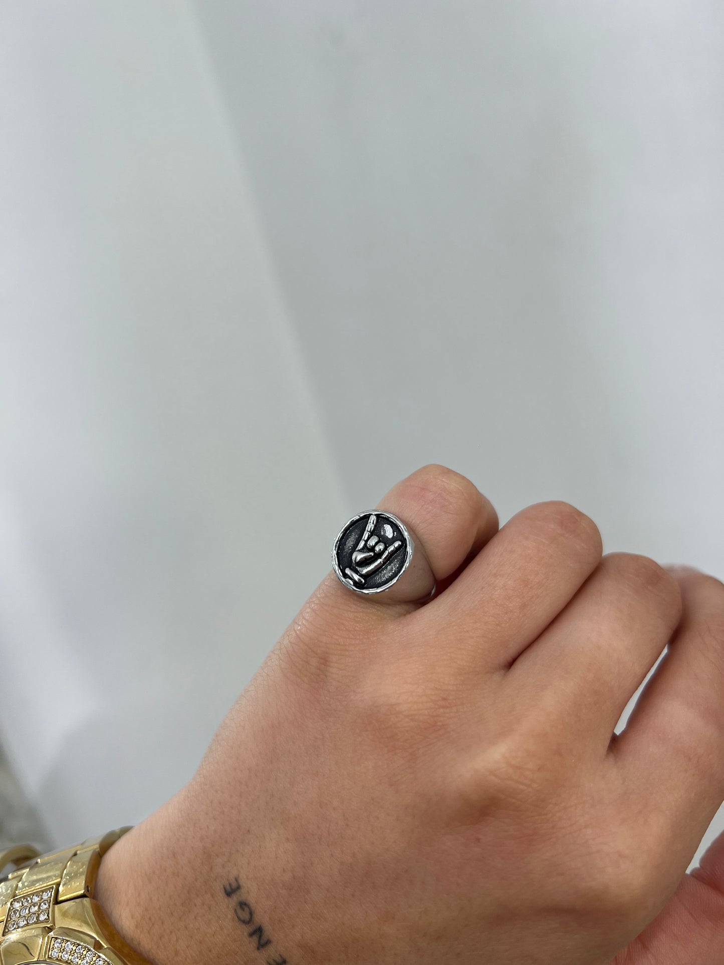 Anello tiè da mignolo