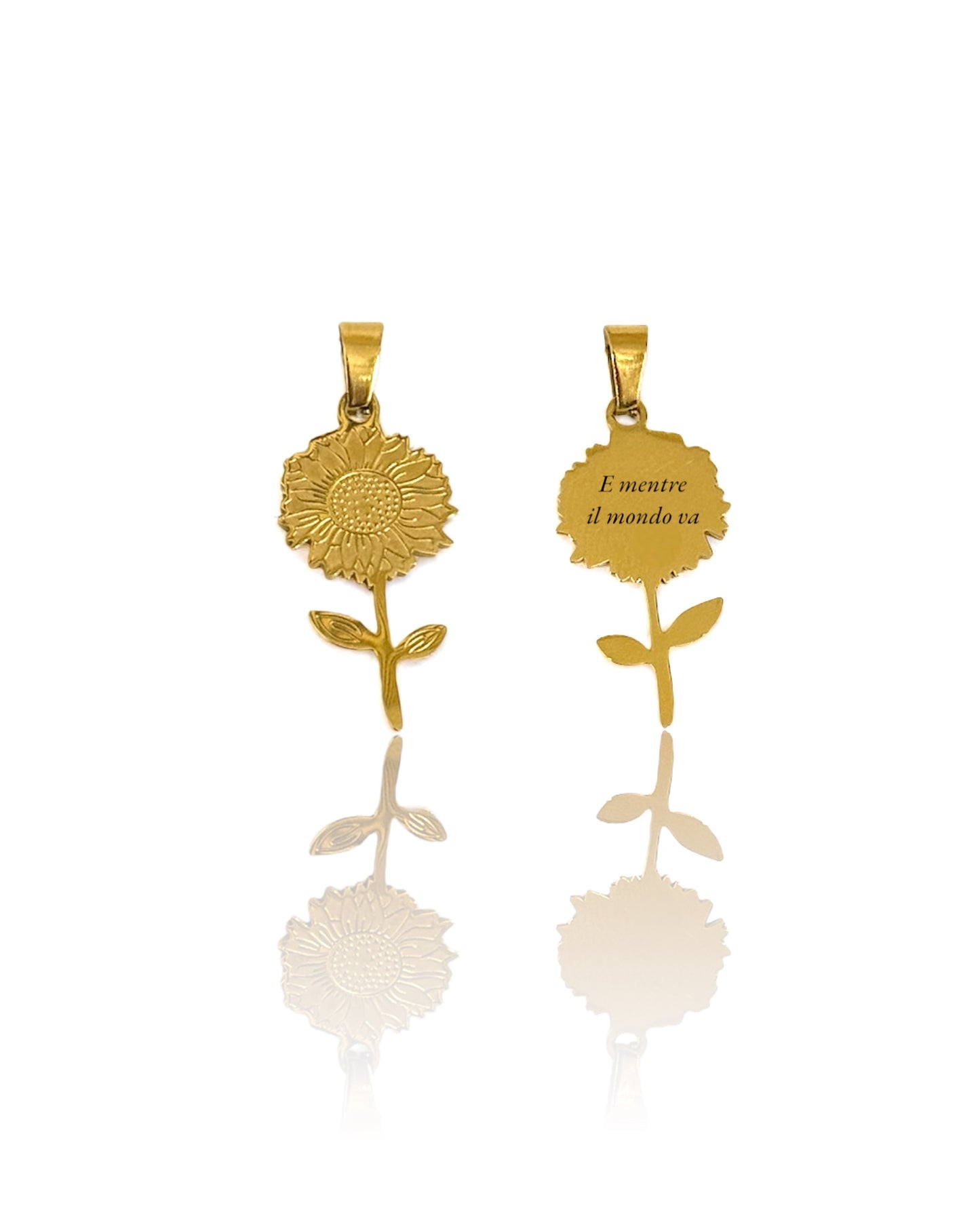 🌻 Ciondolo Rifiorire – Personalizzabile con incisione ✨