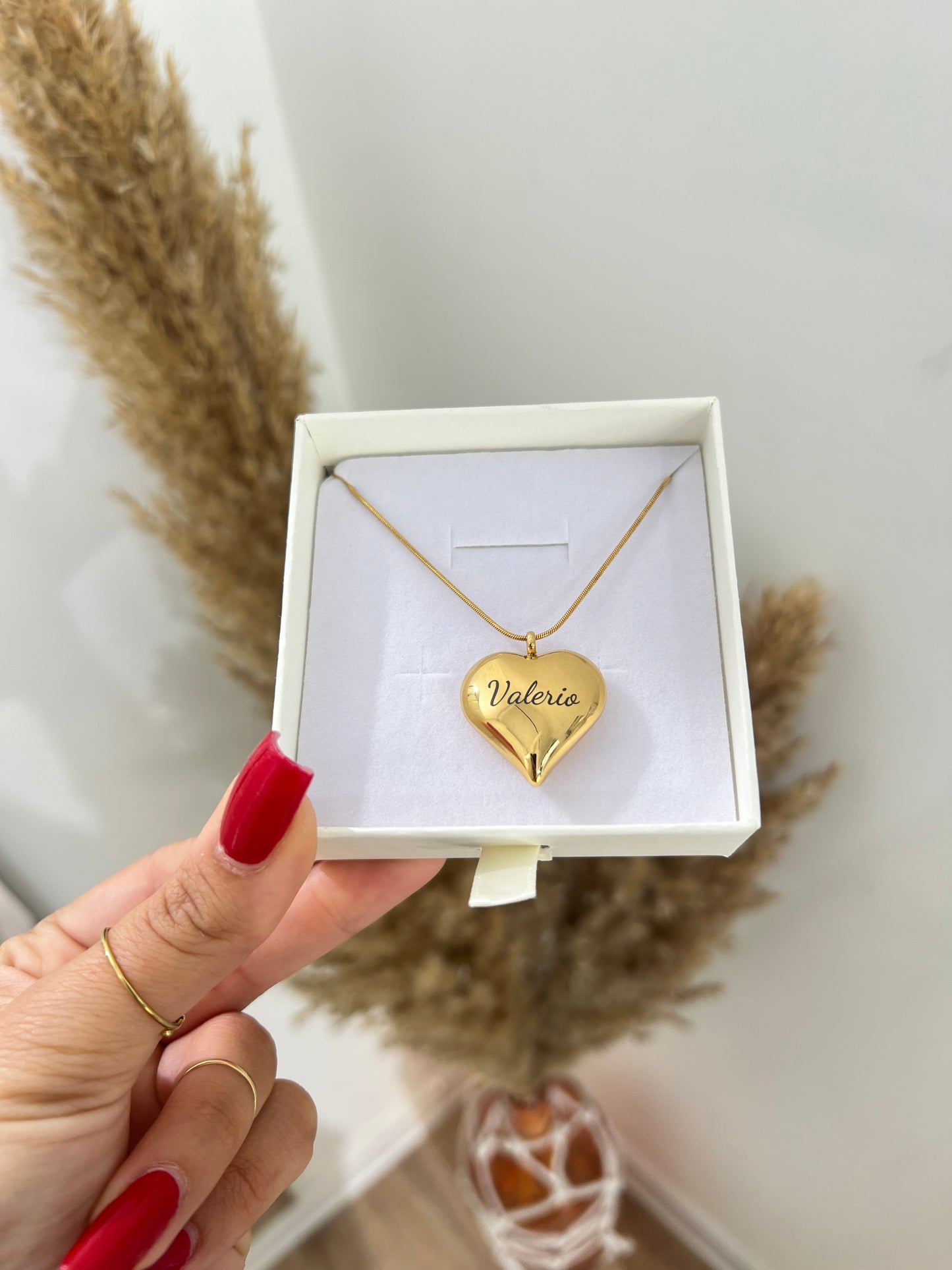 Collana Big Cuore Personalizzata