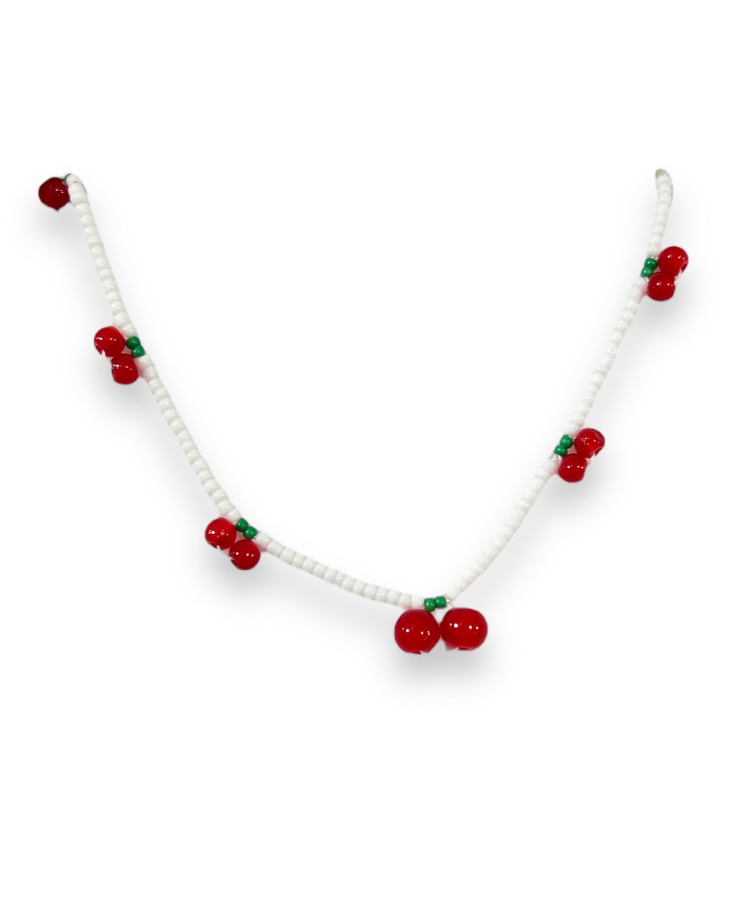 Collana perline cherry