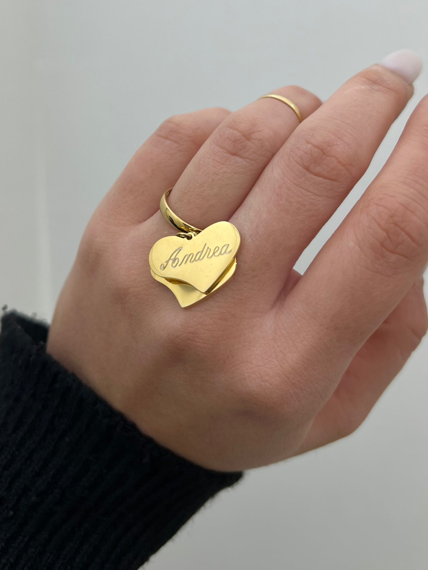Anello Cuore personalizzabile