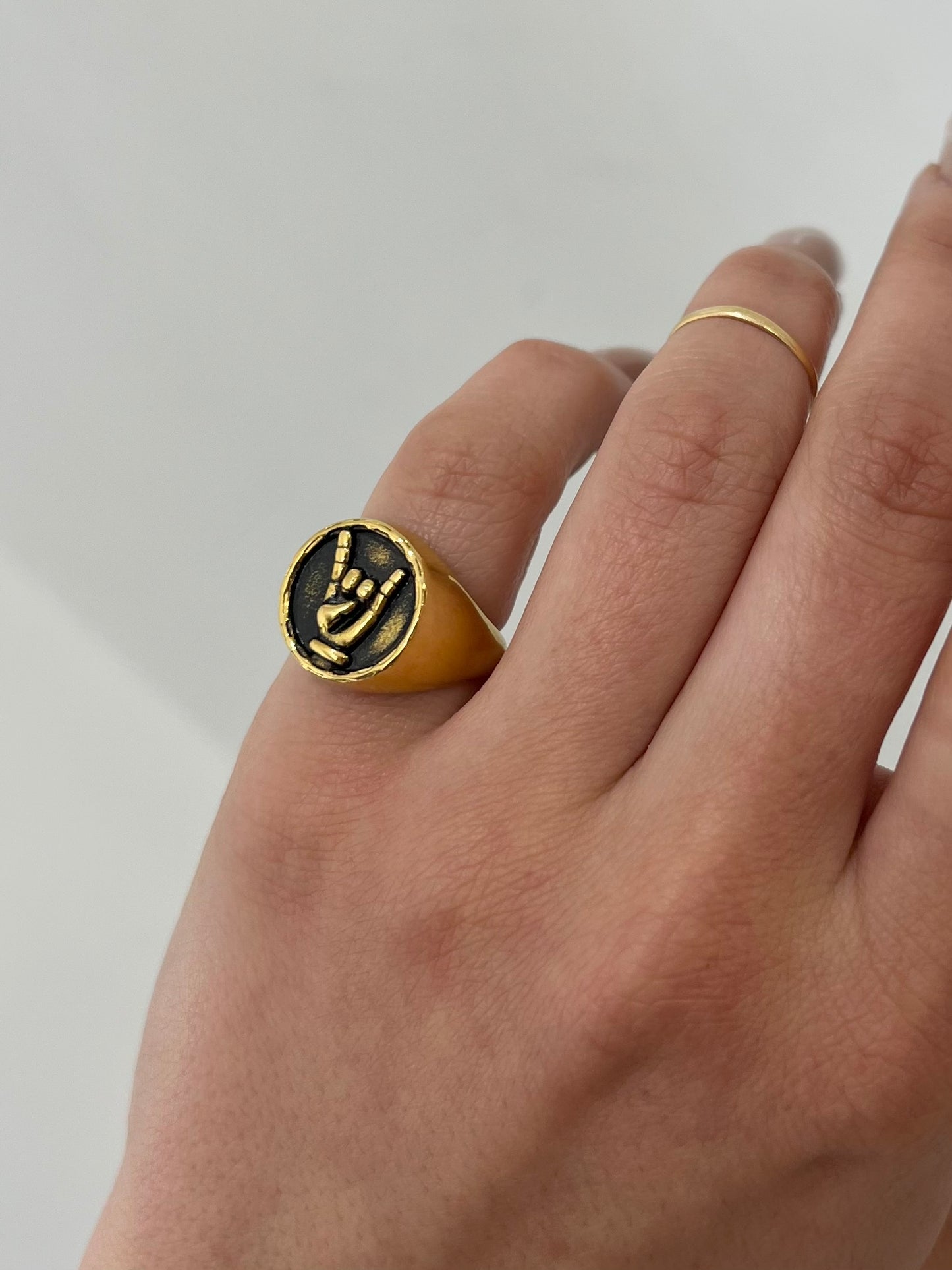 Anello tiè da mignolo