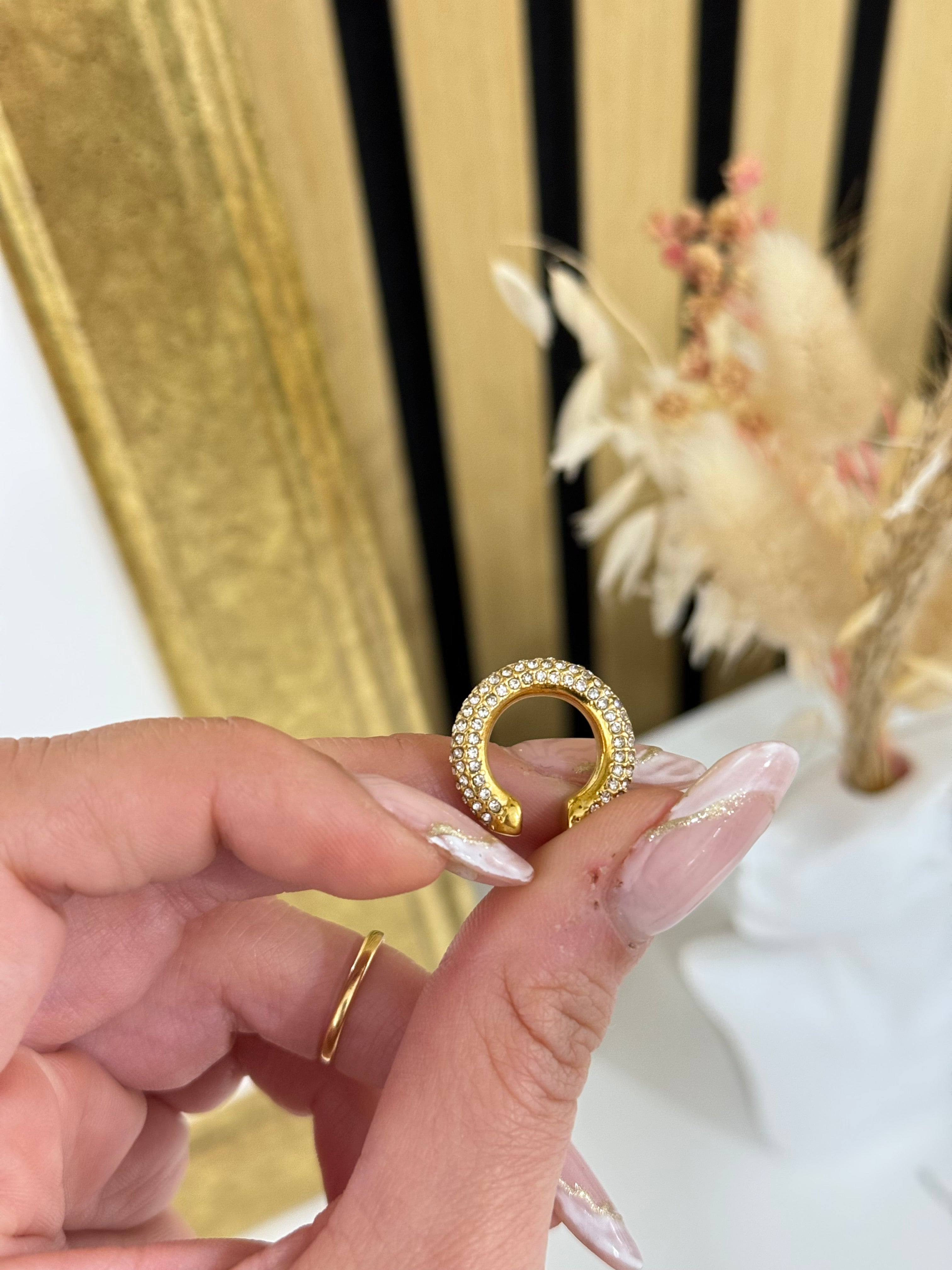 Ear cuff Aura - Bilè