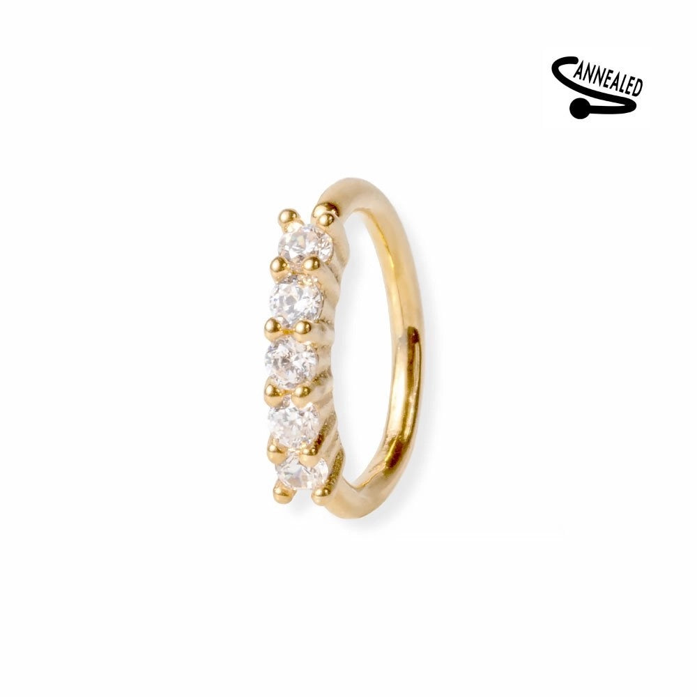 Piercing anellino