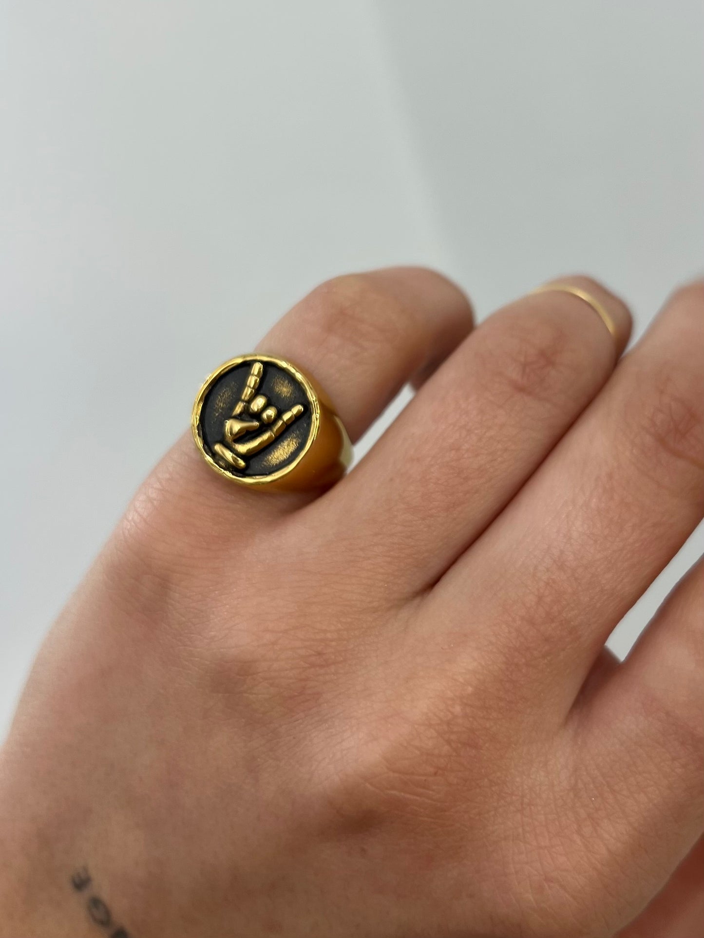 Anello tiè da mignolo
