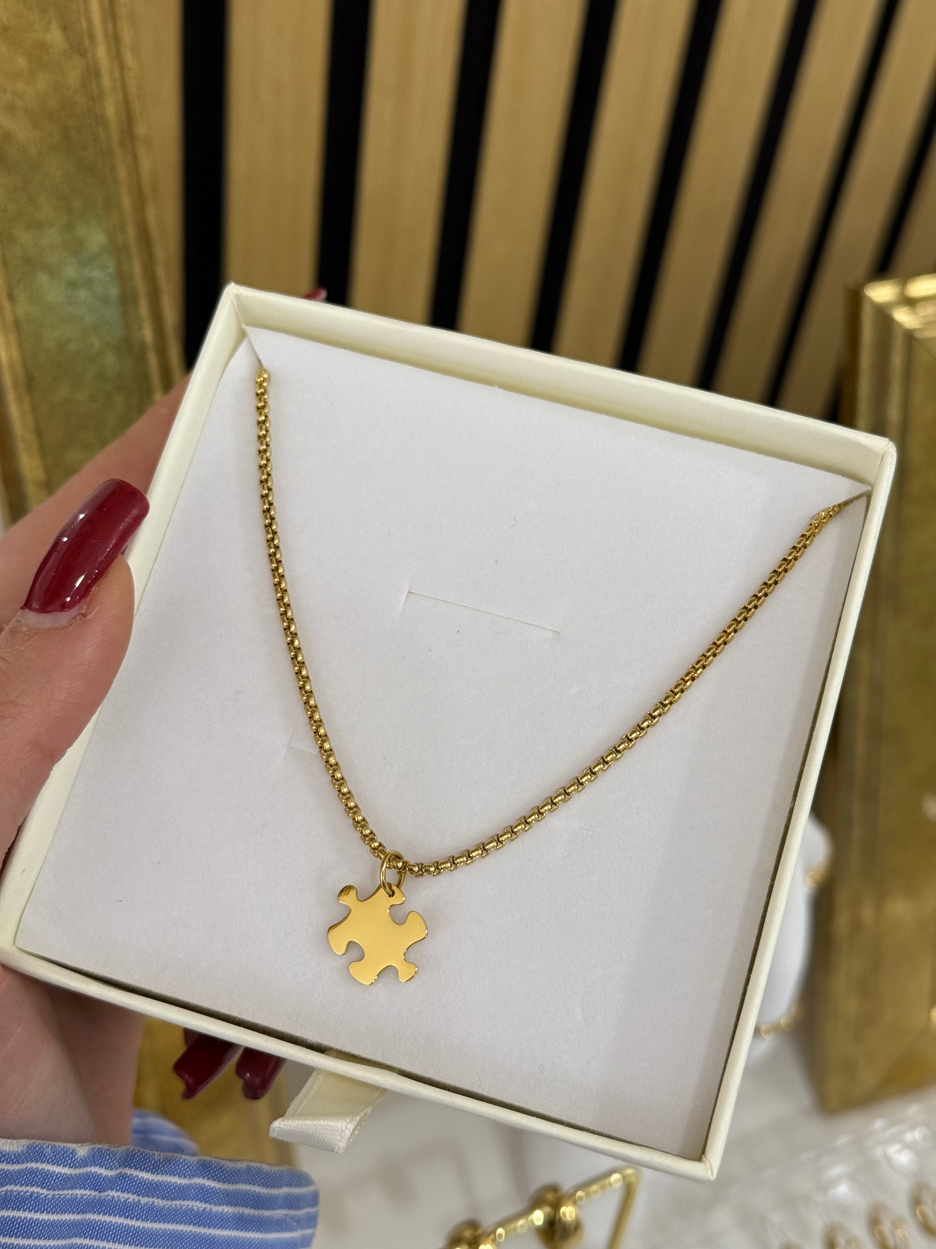 Ciondolo Puzzle personalizzabile - Bilè