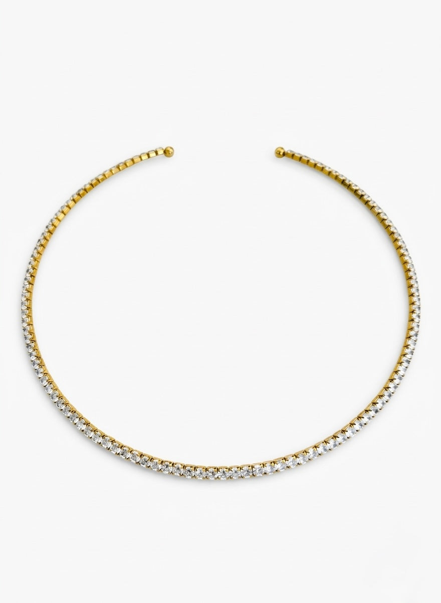 Collana tennis rigida