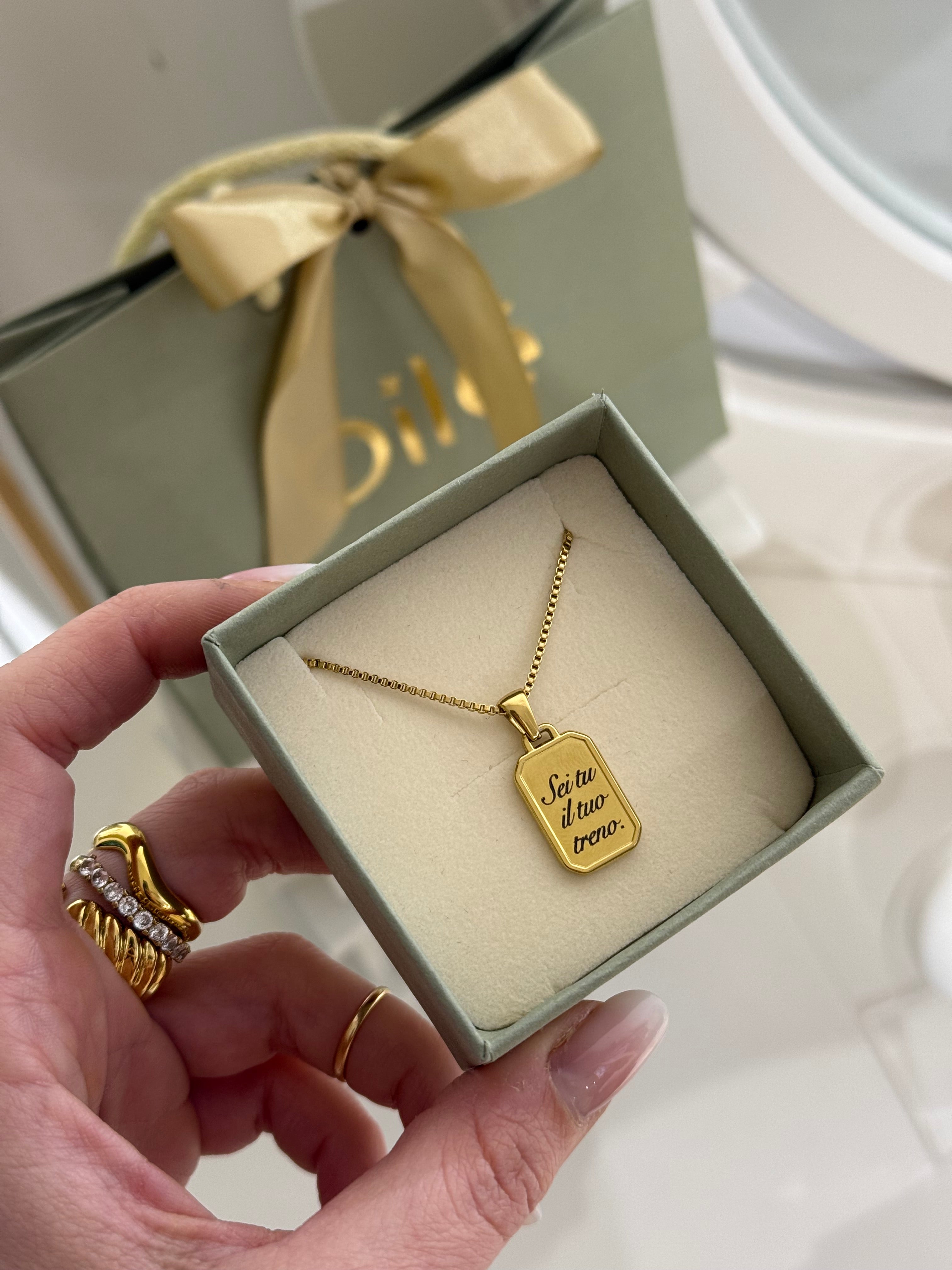 Ciondolo Sei tu il tu treno - Bilè