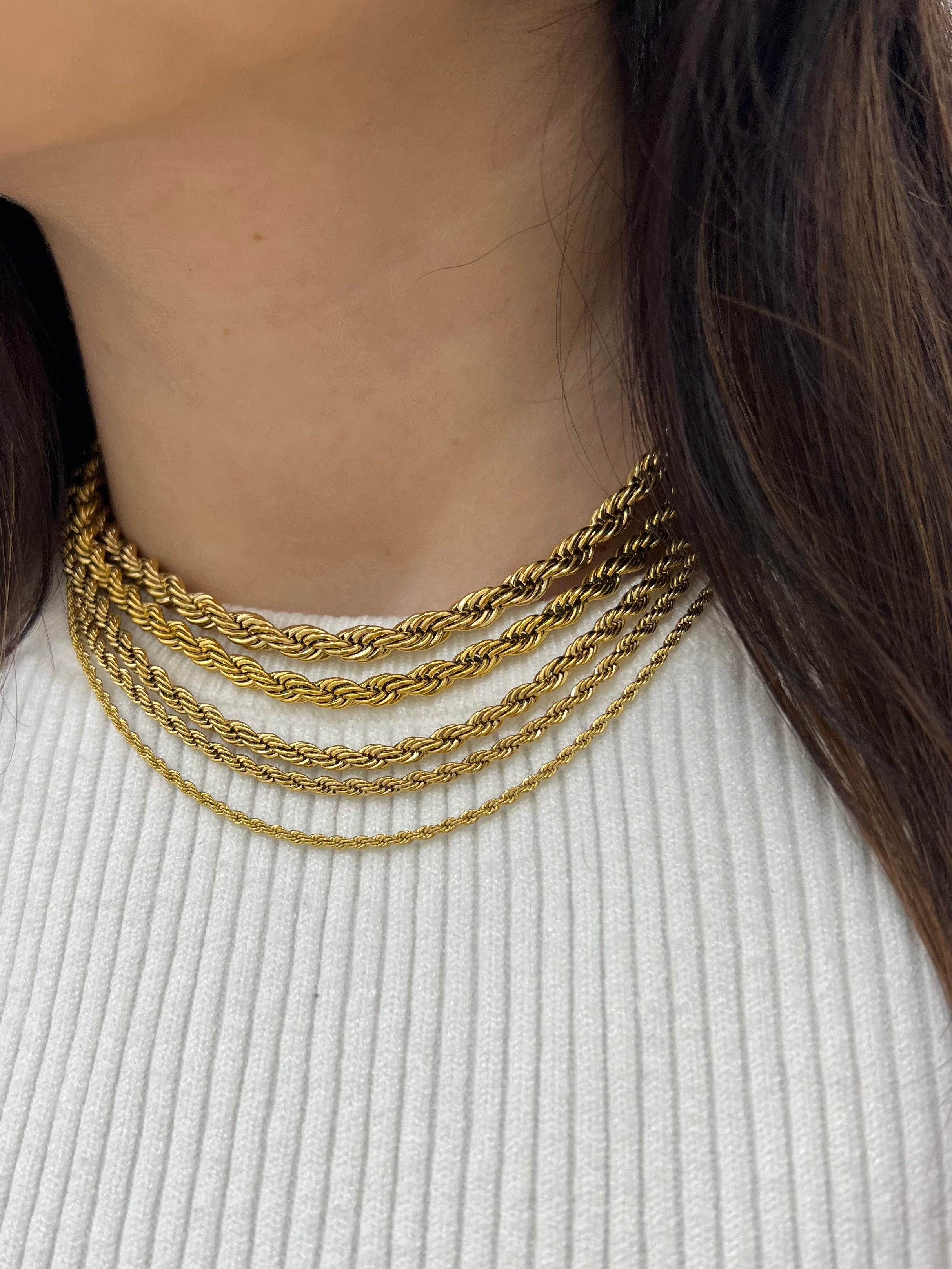 Collana Torcion varie dimensioni - Bilè