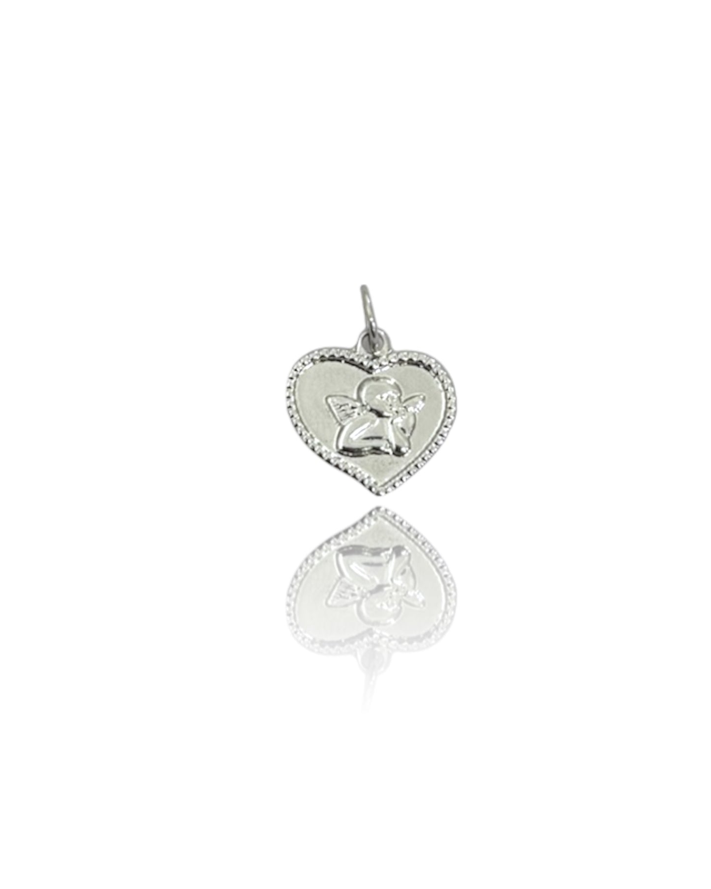 Ciondolo Cuore Angelico Personalizzabile