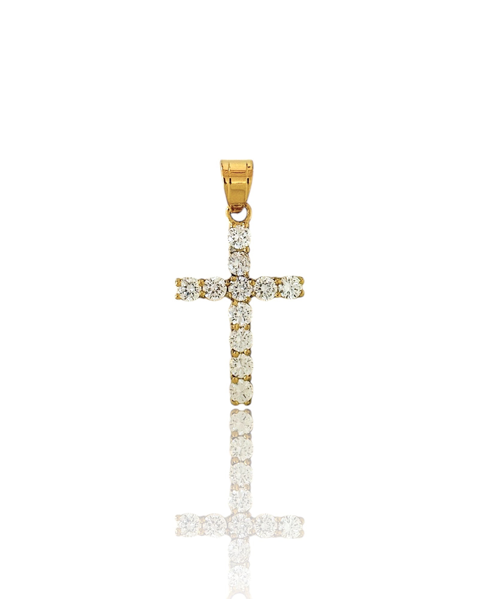 Ciondolo croce dama - Bilè