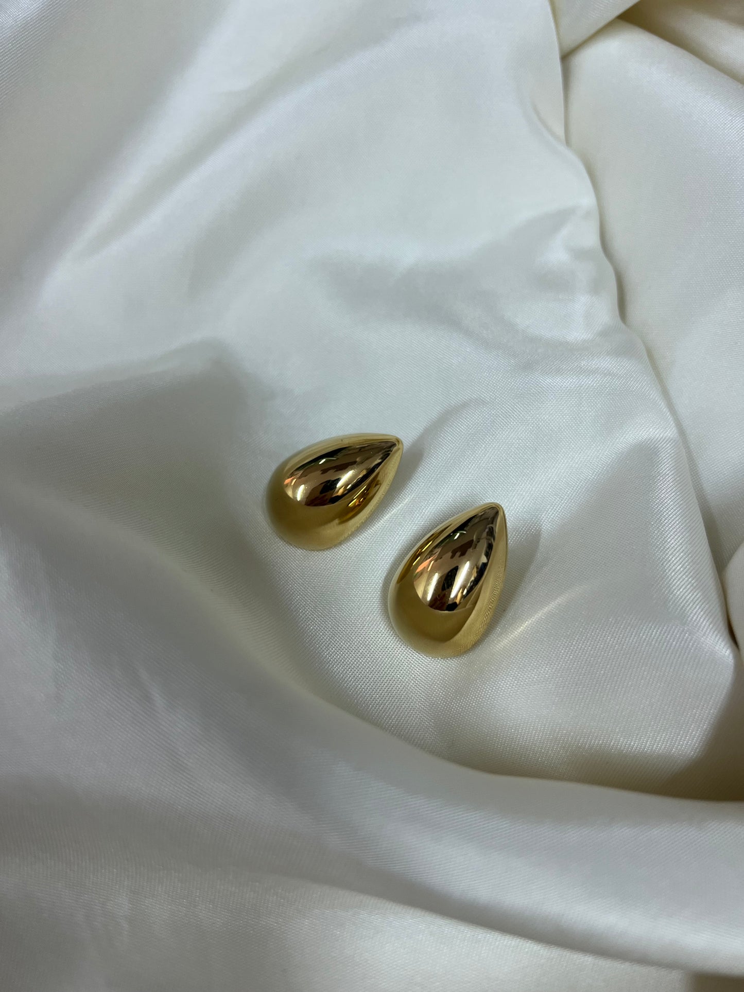 Orecchini Goccia piatta