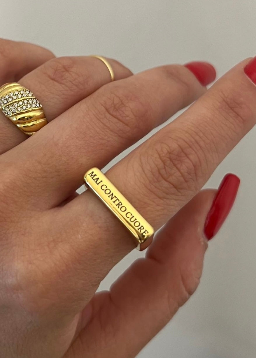 Anello Line Personalizzato - Bilè