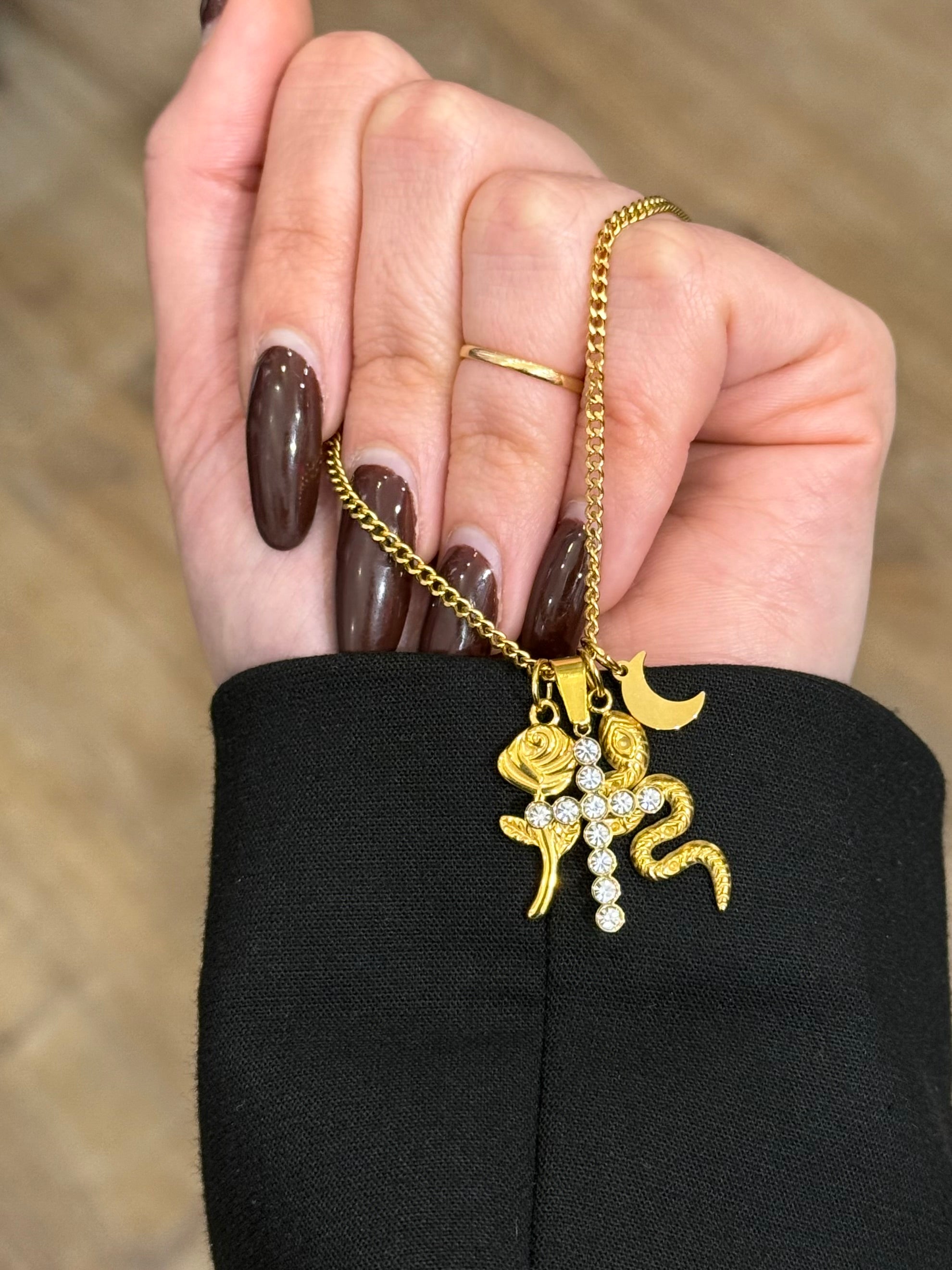 Ciondolo big Snake - Bilè