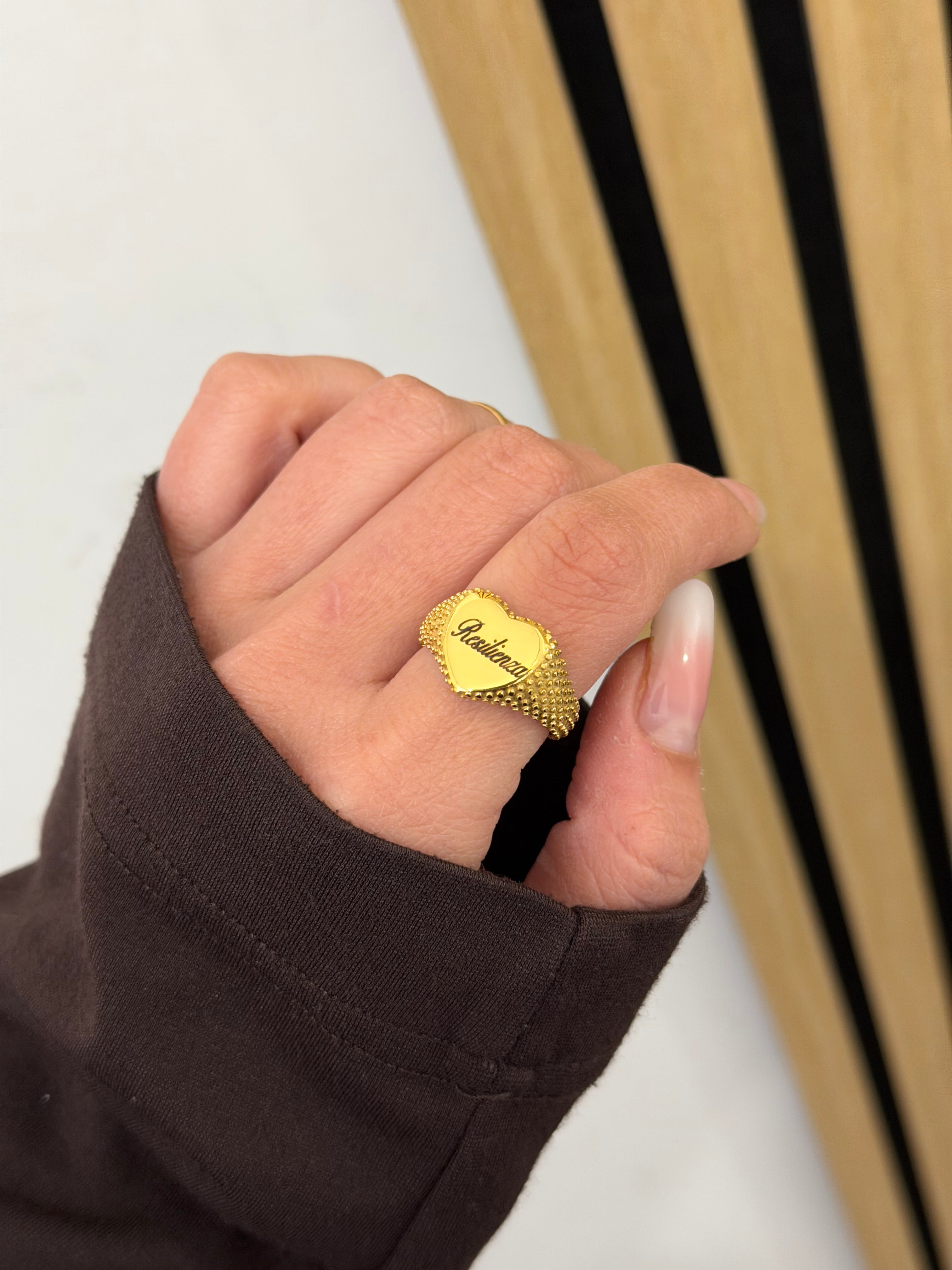 Anello Sigillo Personalizzabile