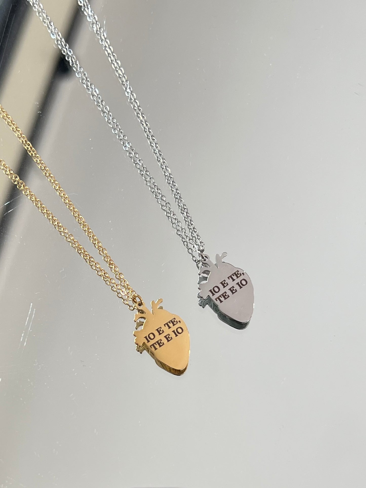Collana Cuore Anatomico personalizzabile