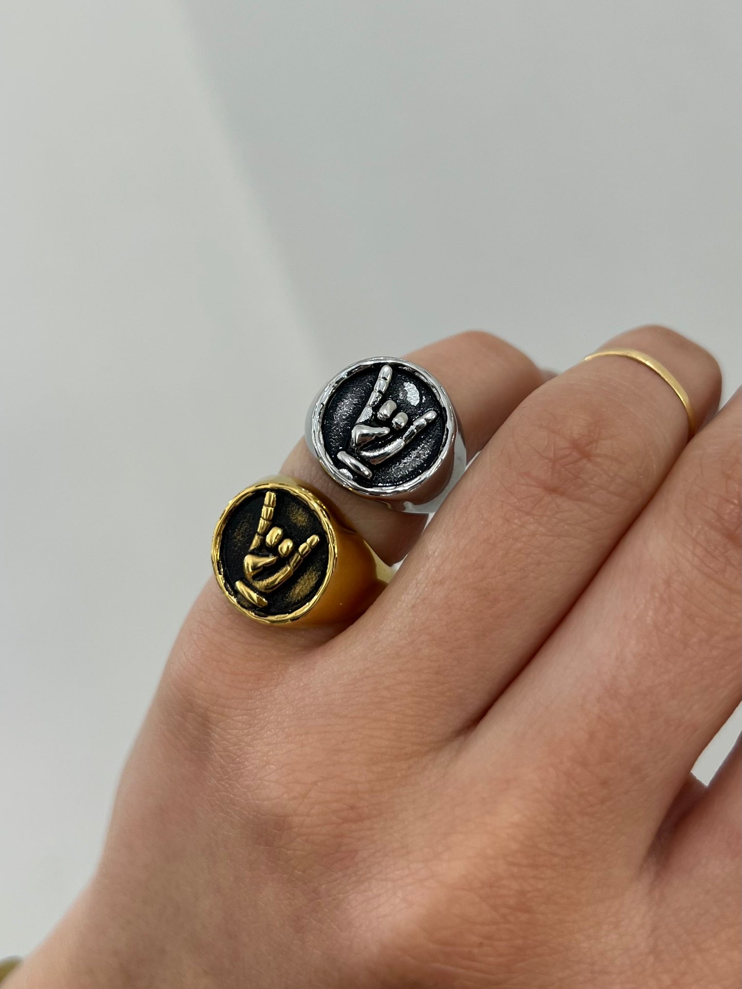Anello tiè da mignolo
