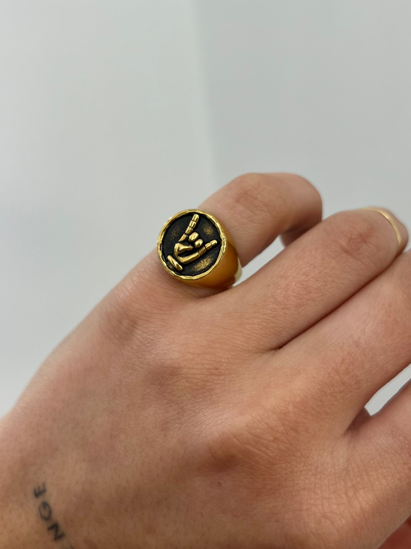 Anello tiè da mignolo