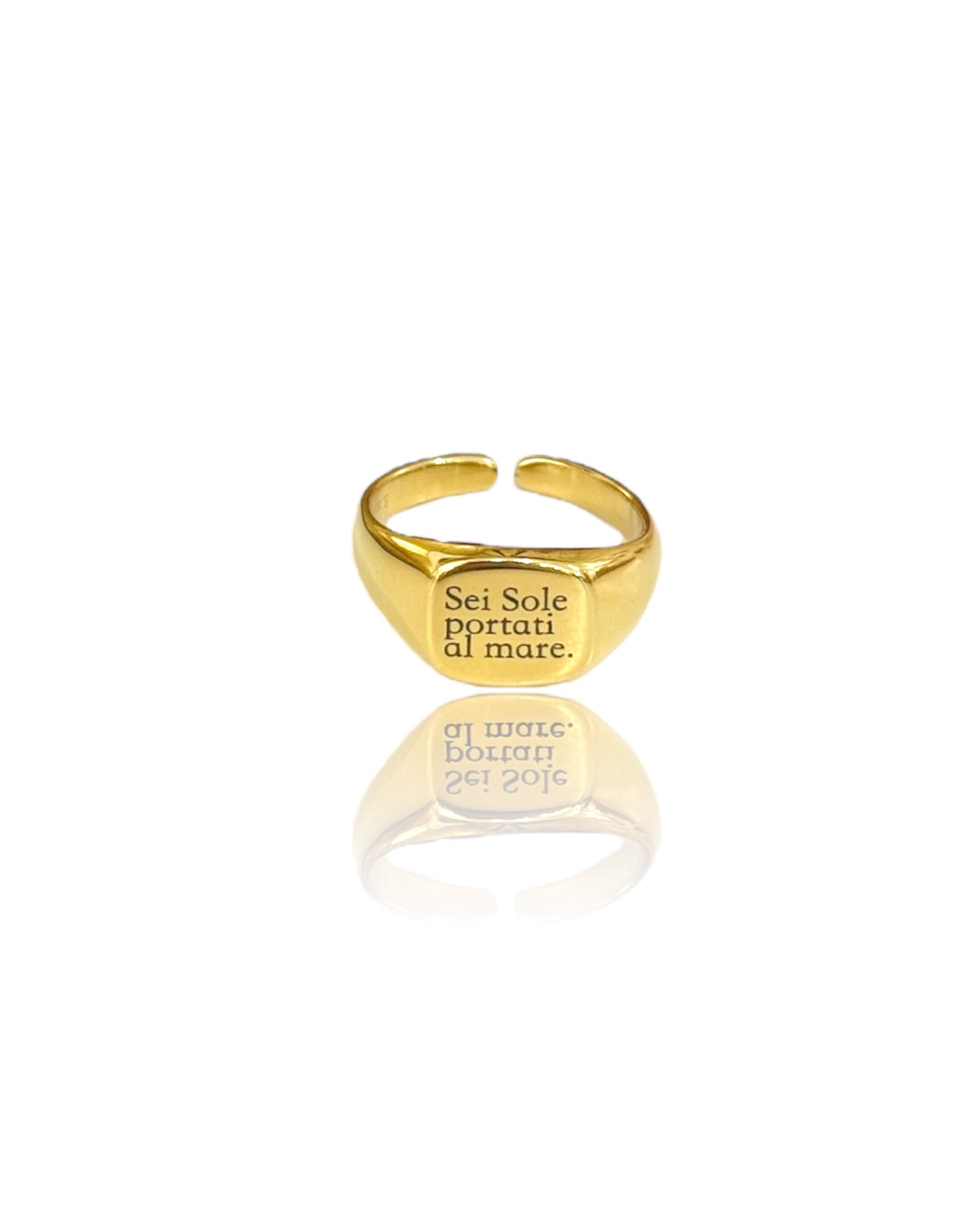 Anello Dedicati Un messaggio personalizzabile
