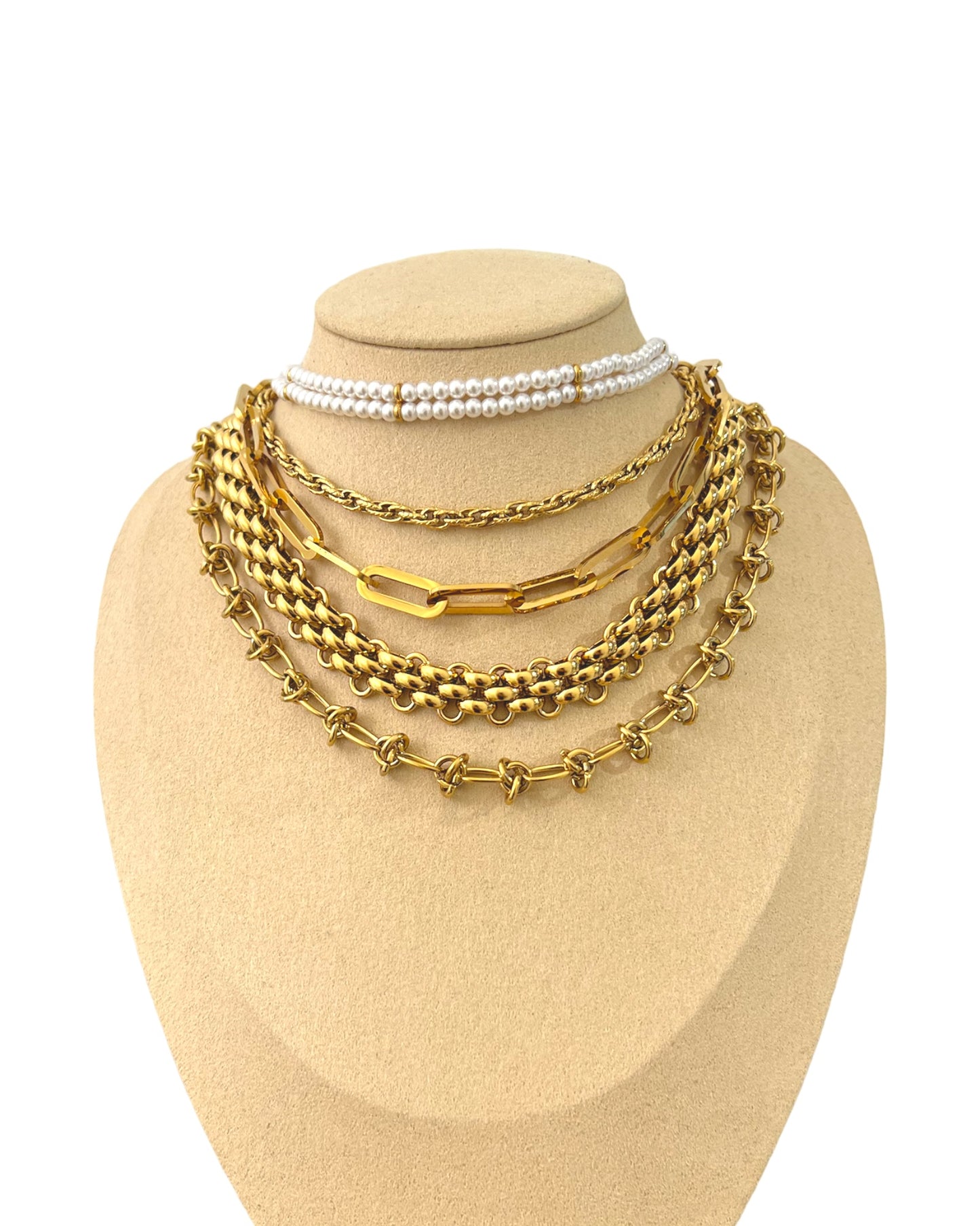 Choker Perlina