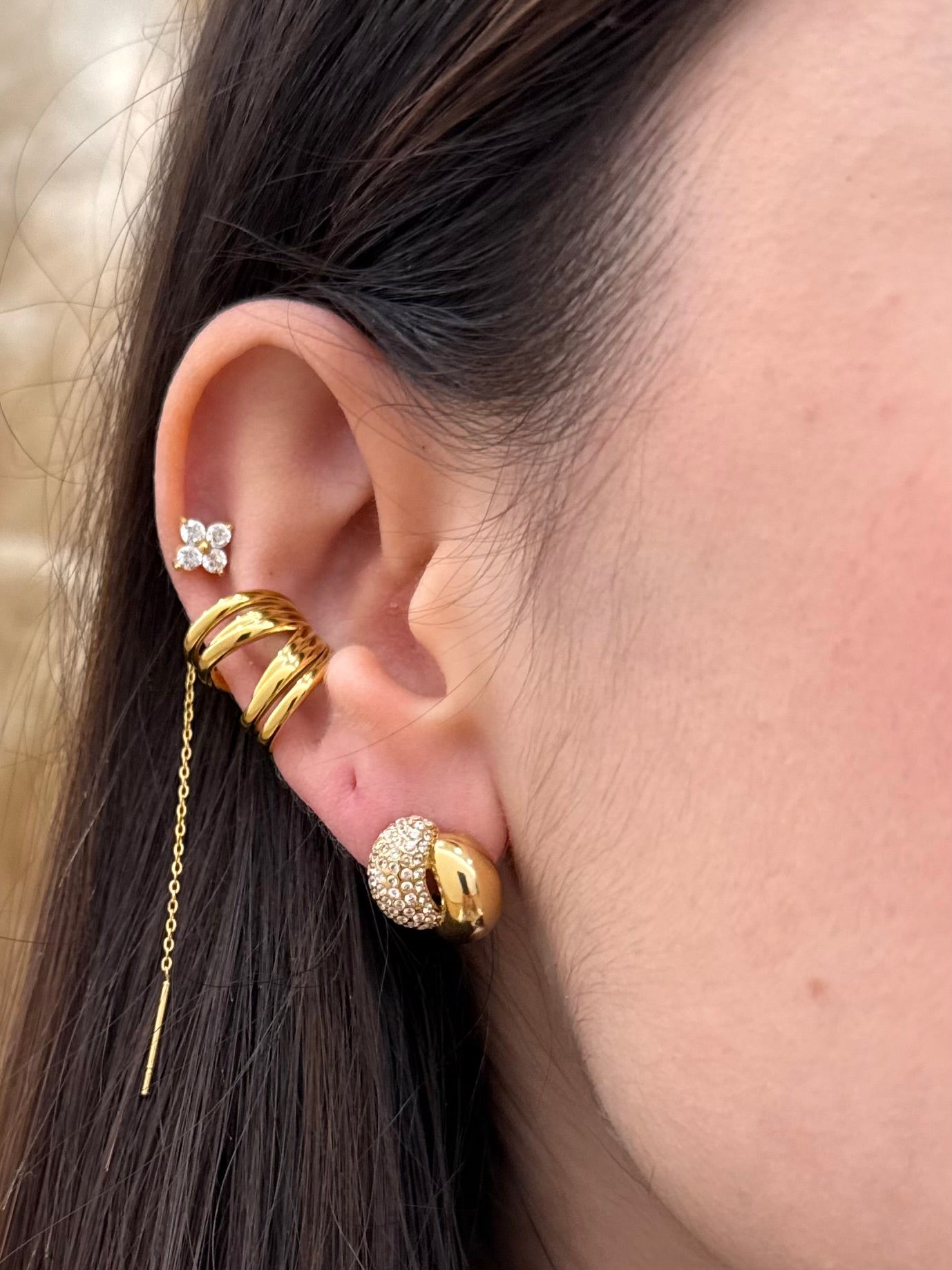 Mono Orecchino Flower - Bilè