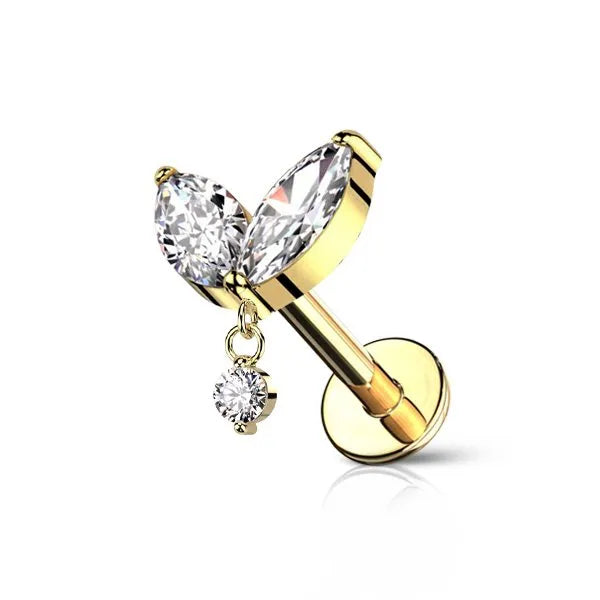 Piercing punto luce pendente