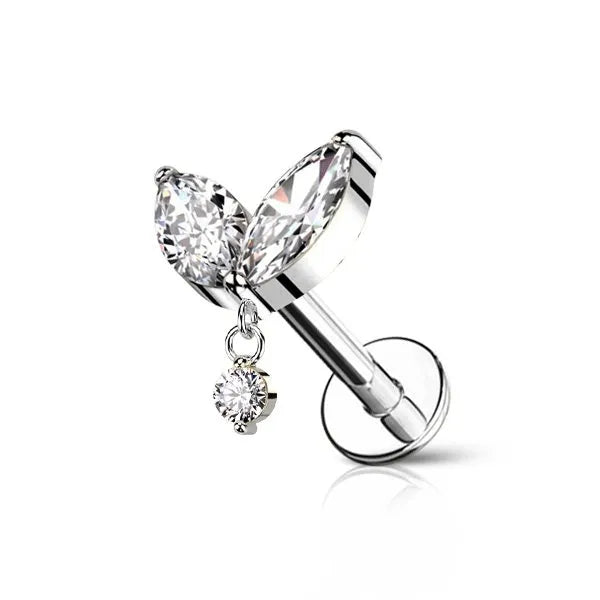 Piercing punto luce pendente