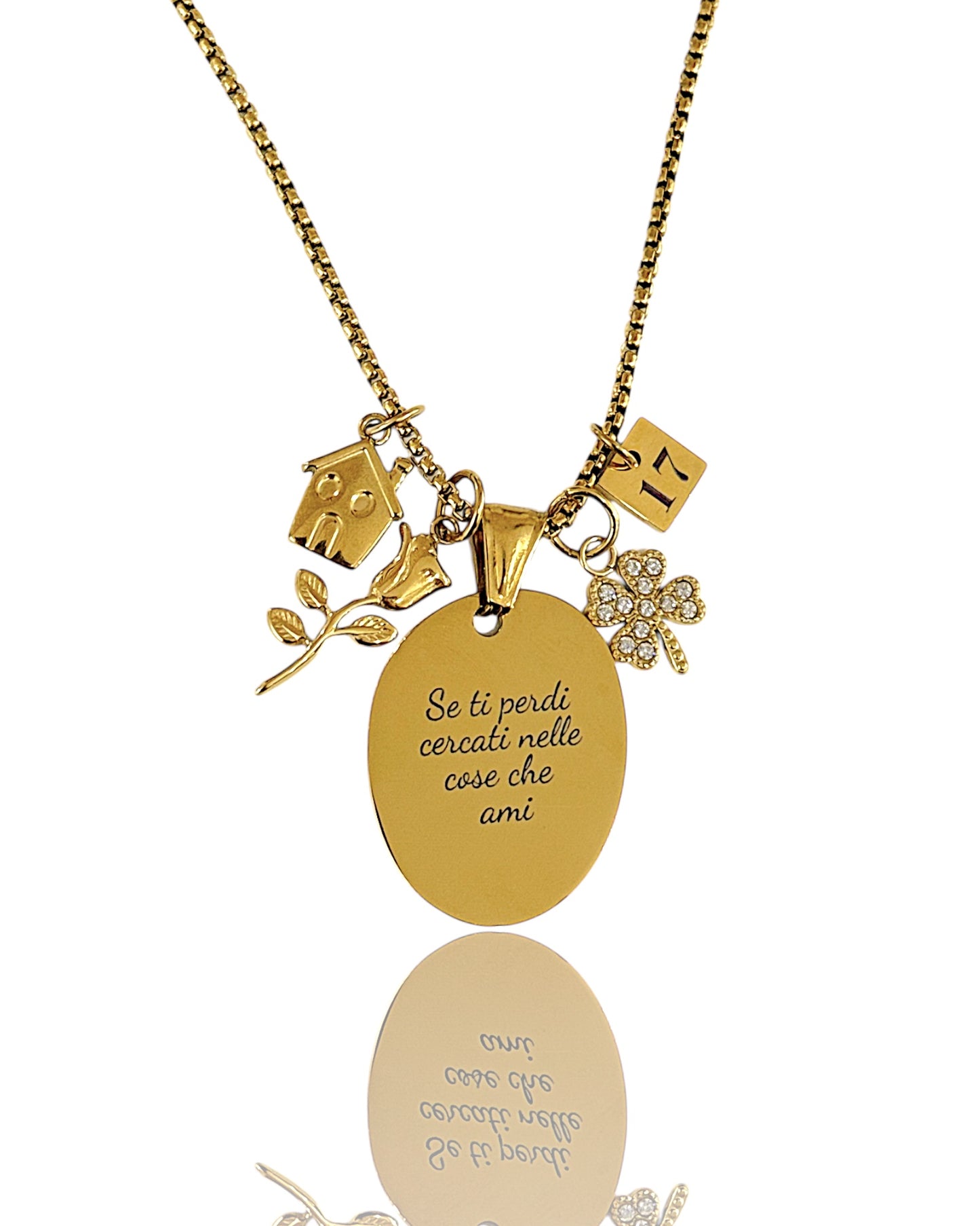 Collana L'arte di perdersi e ritrovarsi Gold