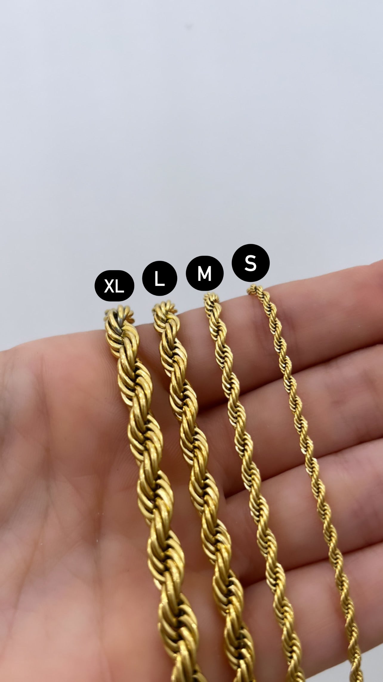 Collana Torcion varie dimensioni