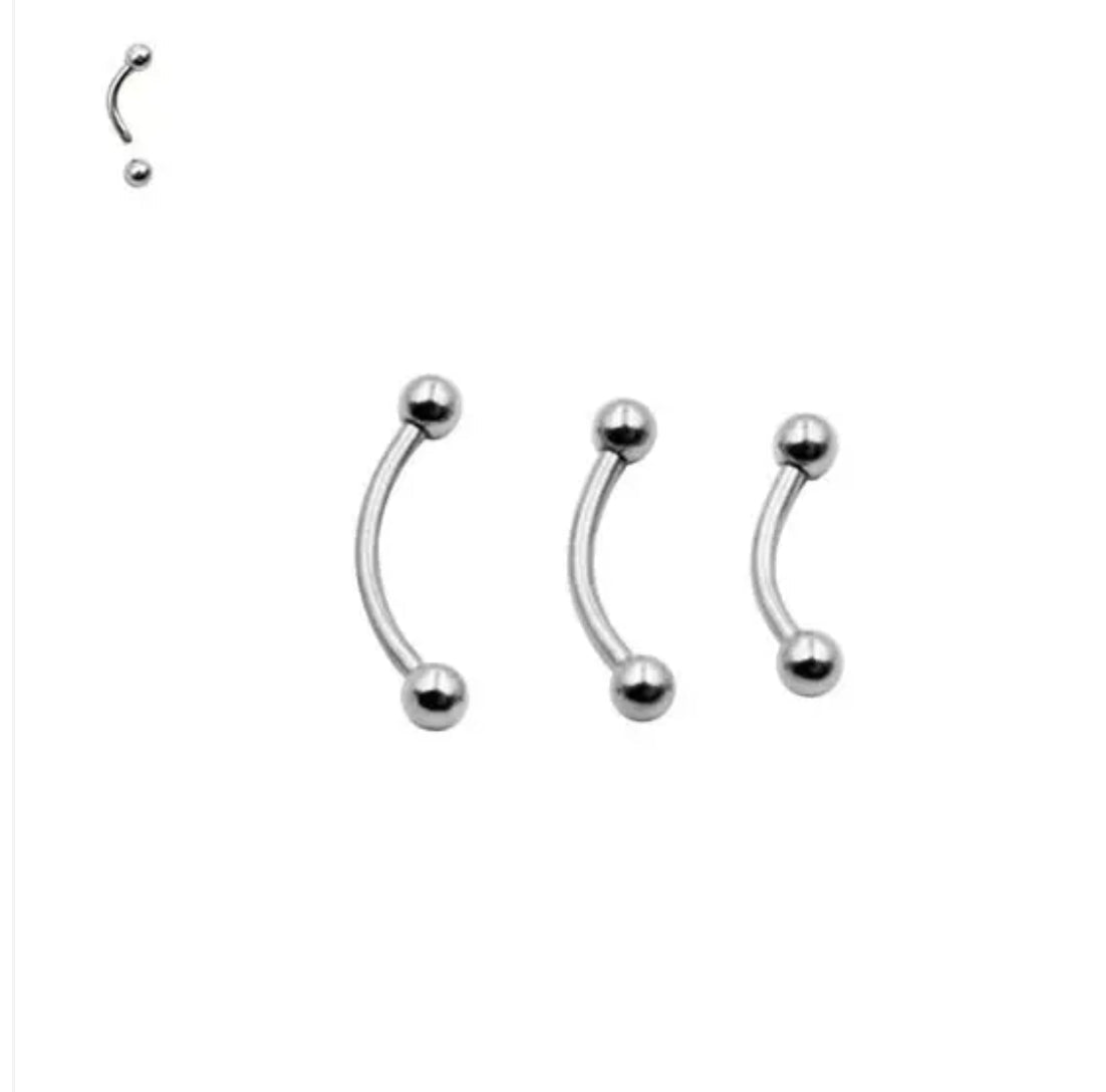 Piercing Sopracciglia con sfere
