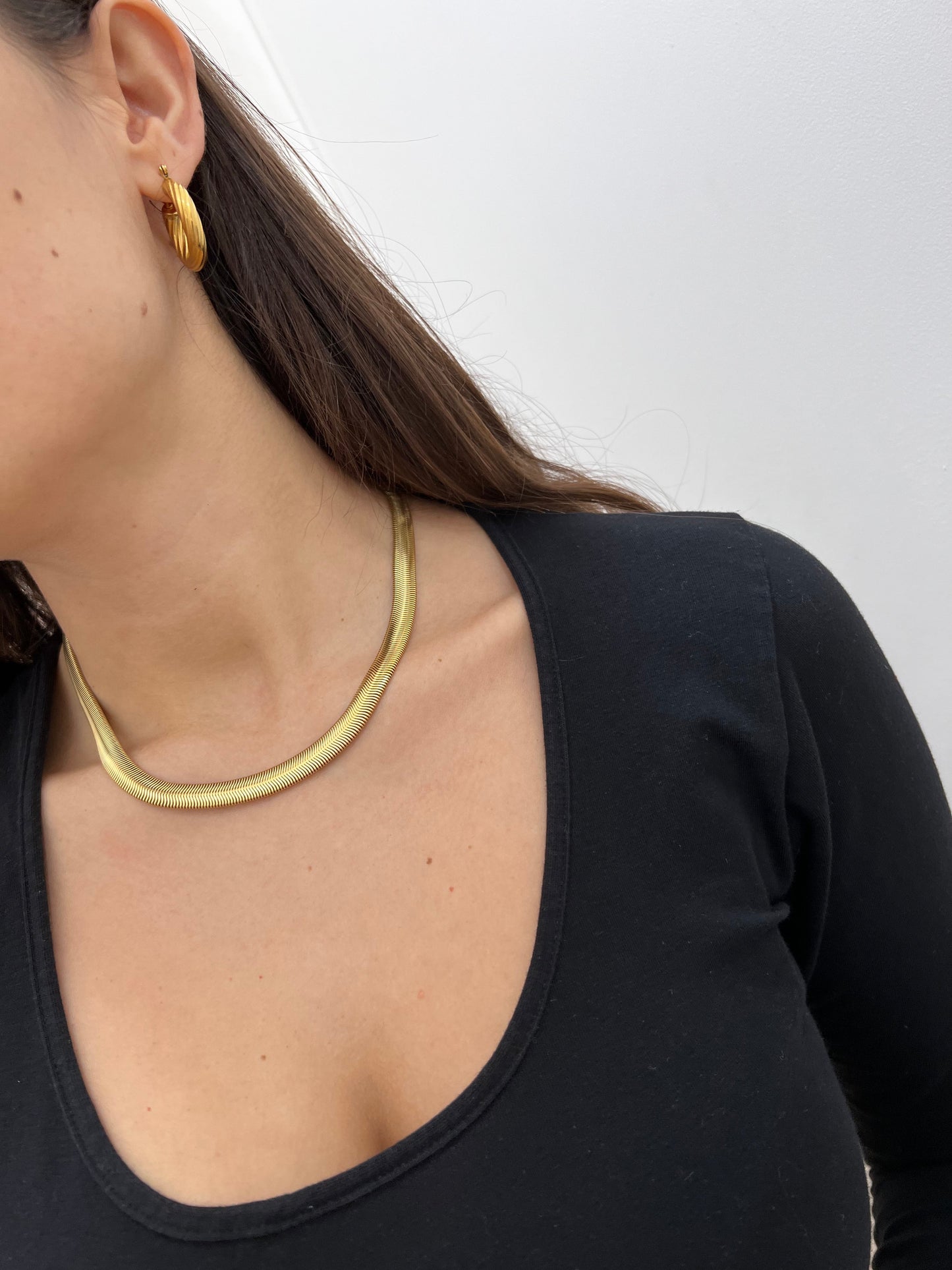 Collana Snake Morbida in tre dimensioni