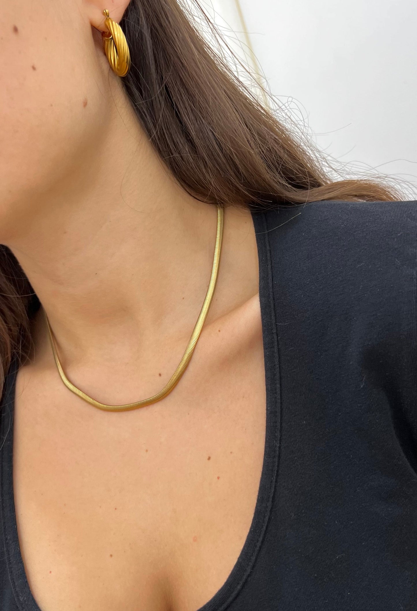 Collana Snake Morbida in tre dimensioni