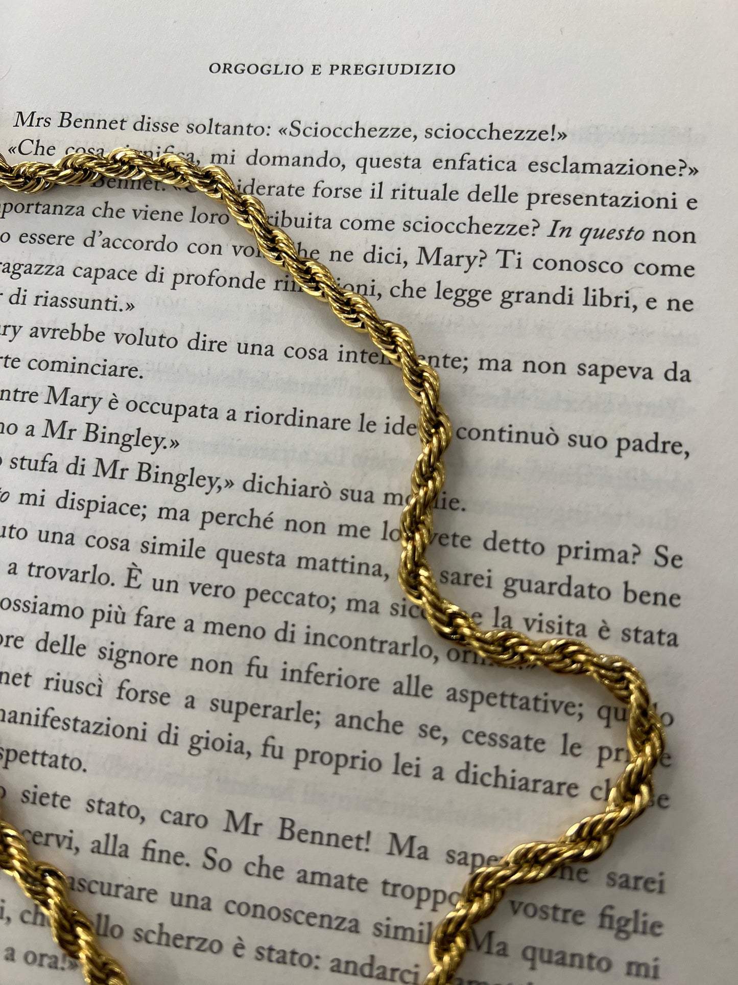 Collana Torcion varie dimensioni