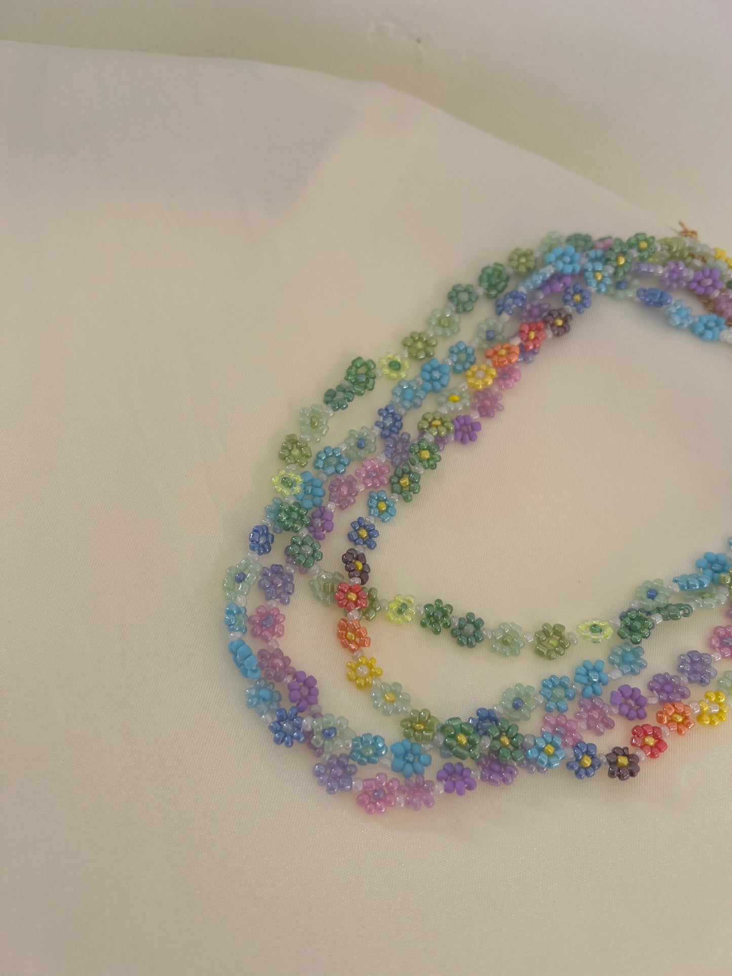 Collana Flowers vari colori