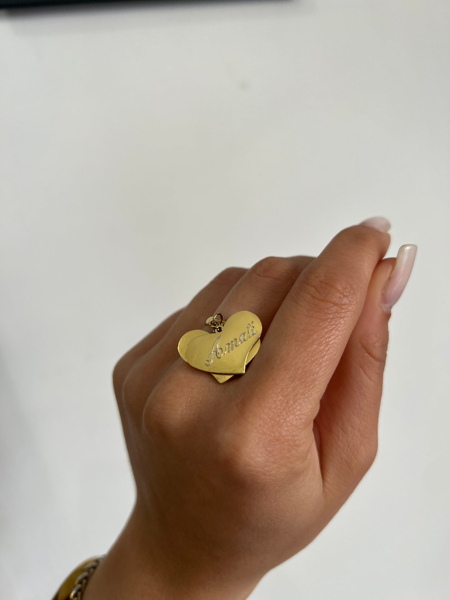 Anello Cuore personalizzabile