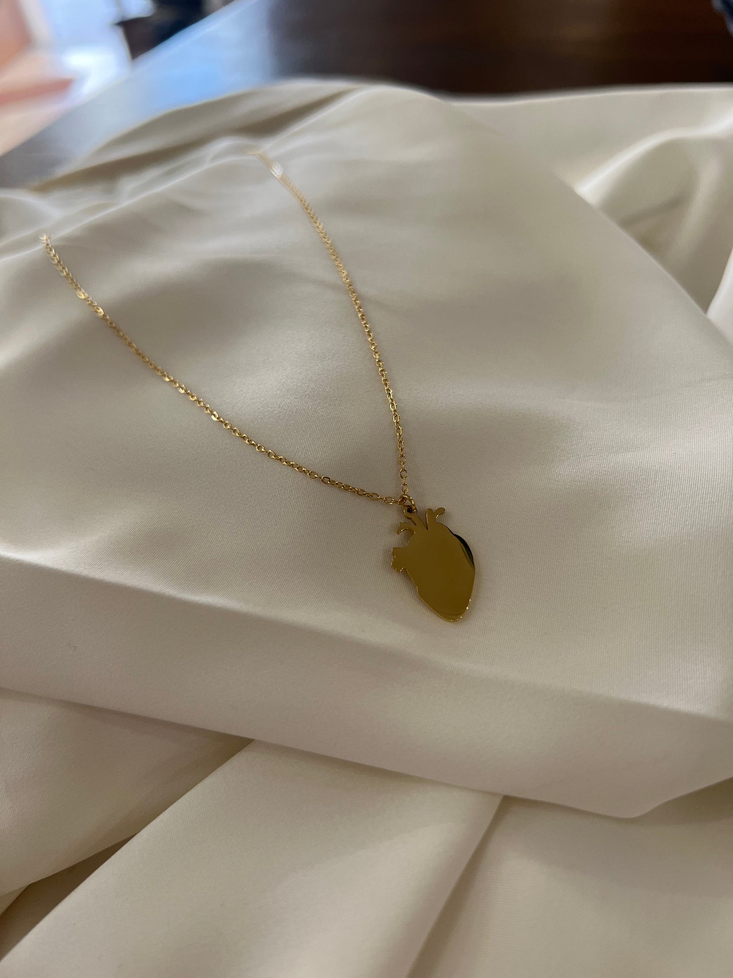 Collana Cuore Anatomico personalizzabile