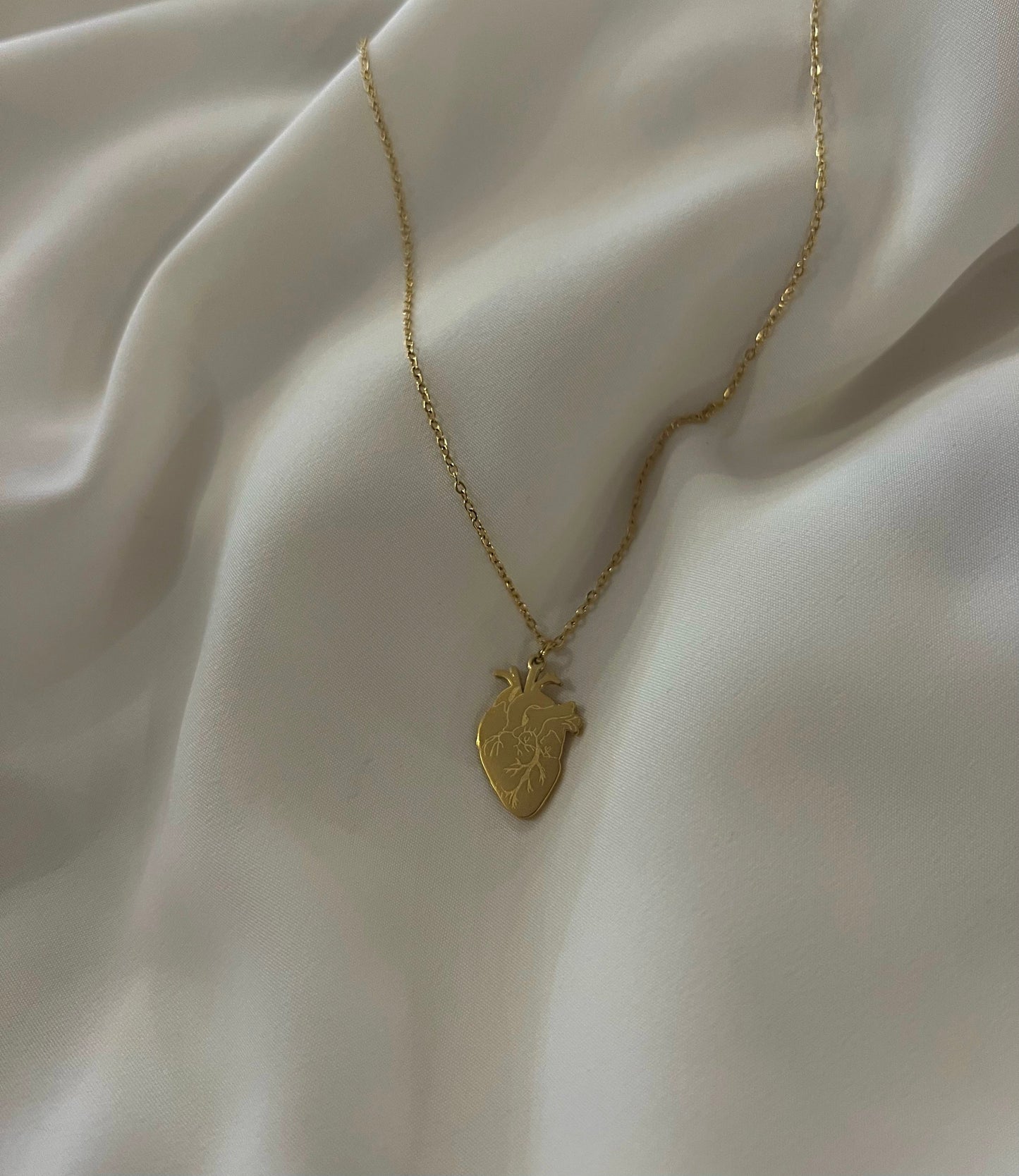Collana Cuore Anatomico personalizzabile
