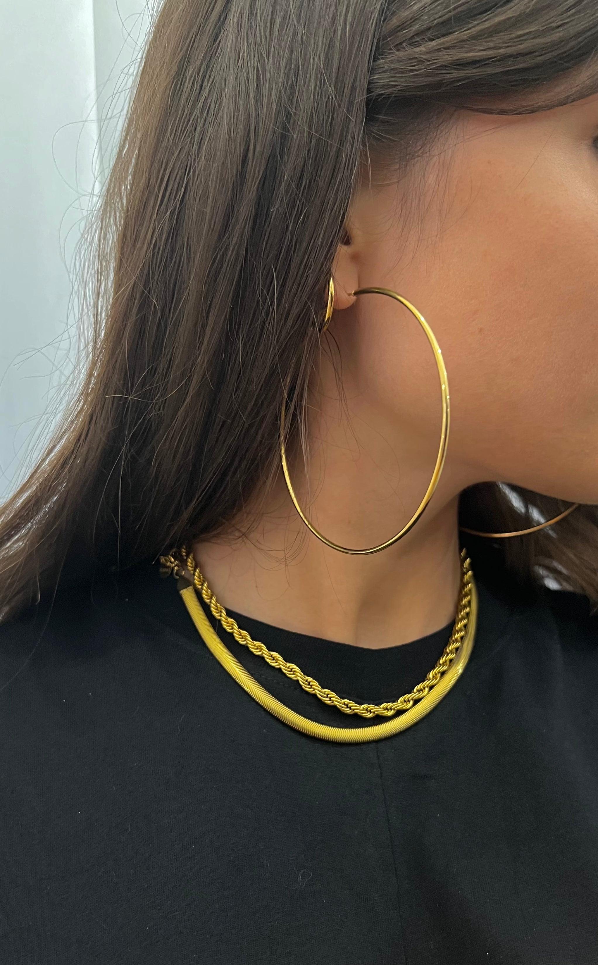 Cerchi Sottili Large - Bilè