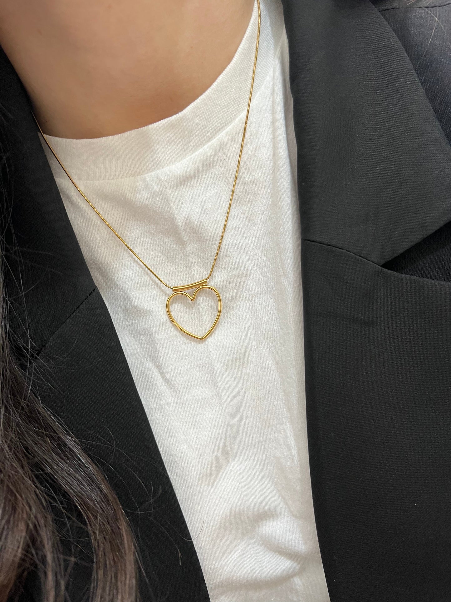 Collana Cuore vuoto