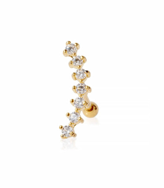 PIERCING IN ACCIAIO CHIRURGICO CON ZICONI