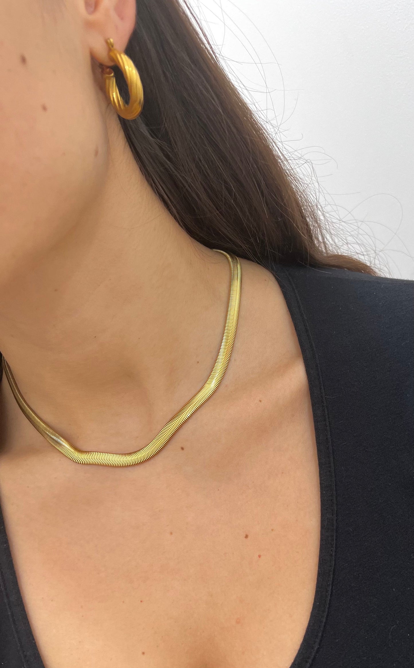 Collana Snake Morbida in tre dimensioni