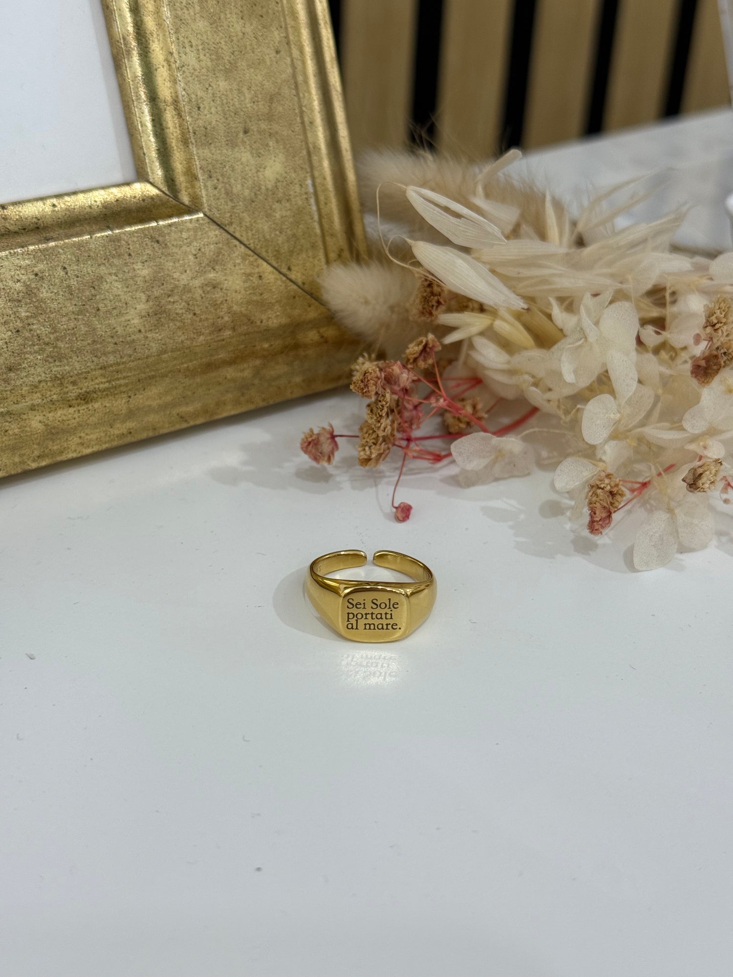 Anello Dedicati Un messaggio personalizzabile - Bilè