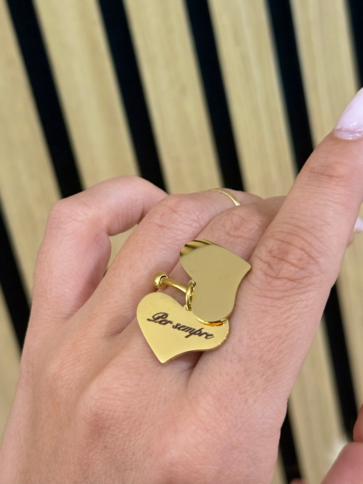 Anello Cuore personalizzabile