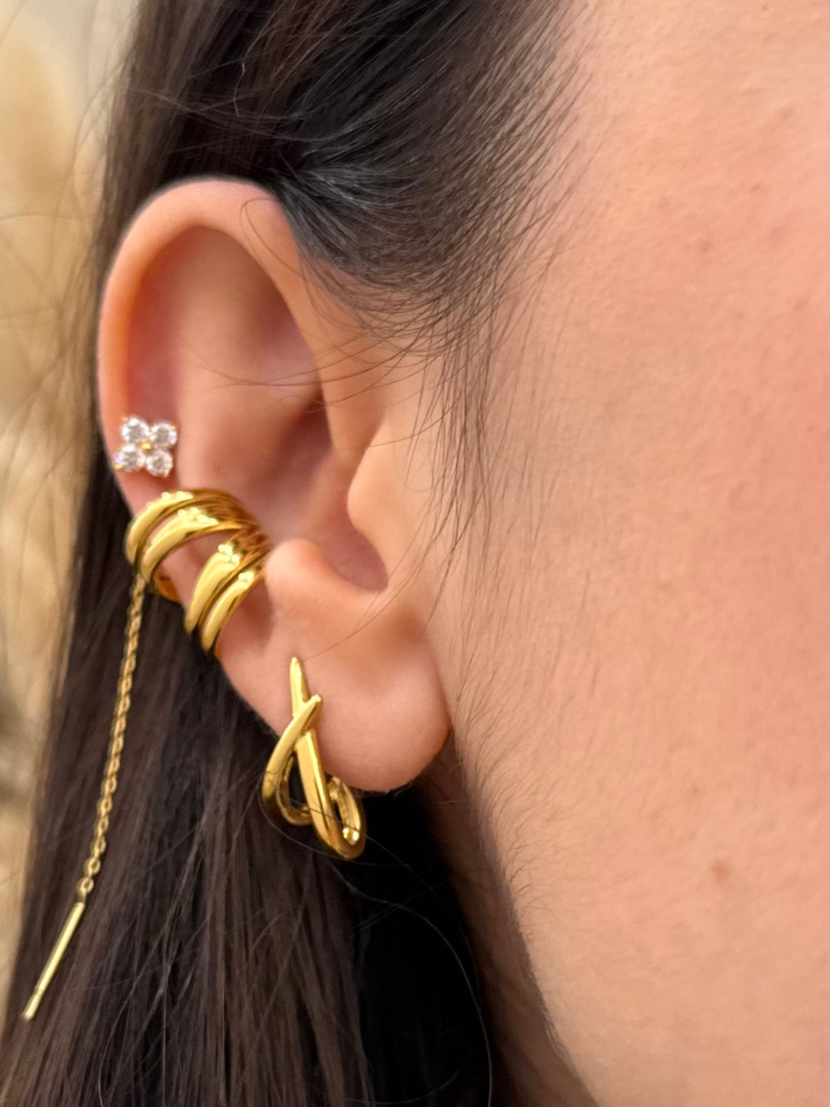 Ear Cuff Infinity 2.0 - Bilè