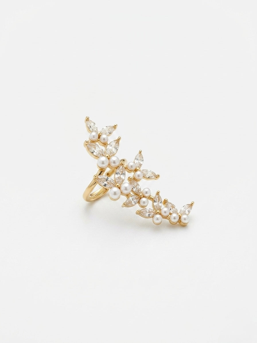 Ear Cuff Flowers