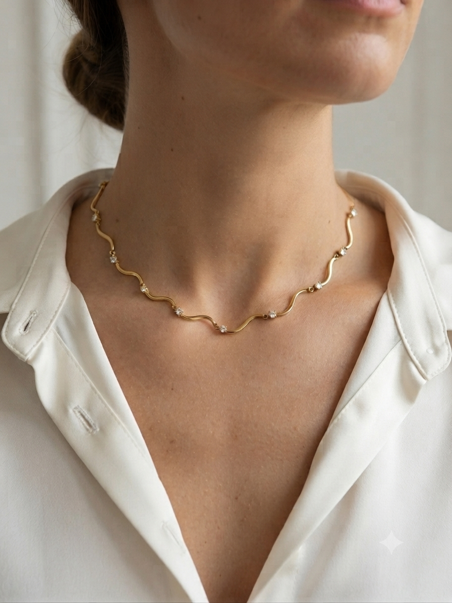Collana Onda Luminosa