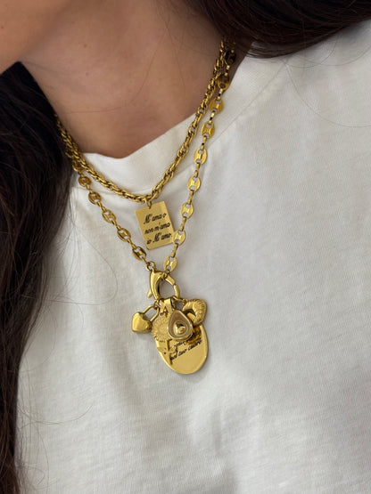 Ciondolo In Fondo al Cuore
 personalizzabile